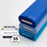MC ALLAN AMERICAN DRILL Kain Seragam Kantor / Sekolah, Kain American Drill satuan Meter Group 1